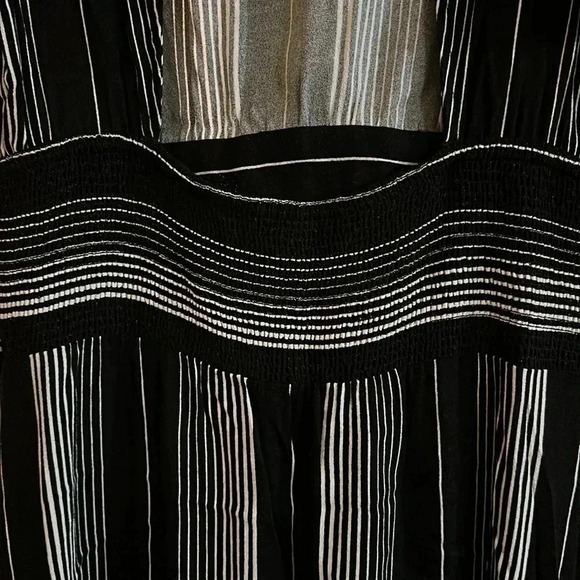 AFRM Lala High Neck Midi Dress Size Medium - Picture 12 of 13